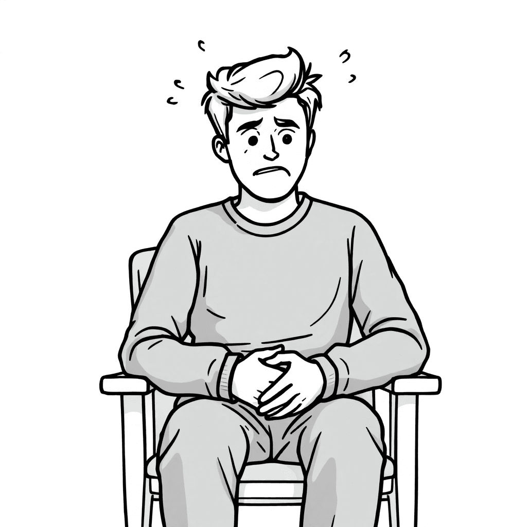 Nervous Candidate